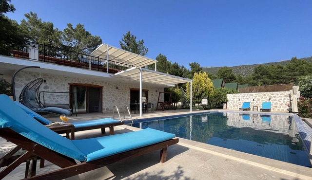 Villa with Private Pool in Wonderful Nature in Kas - AWZ 123