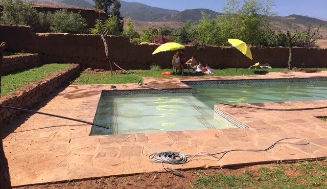 Villa with private swimming pool in Atlas Mountains - perfect for families