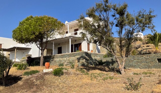 Villa with spectacular sea and island views
