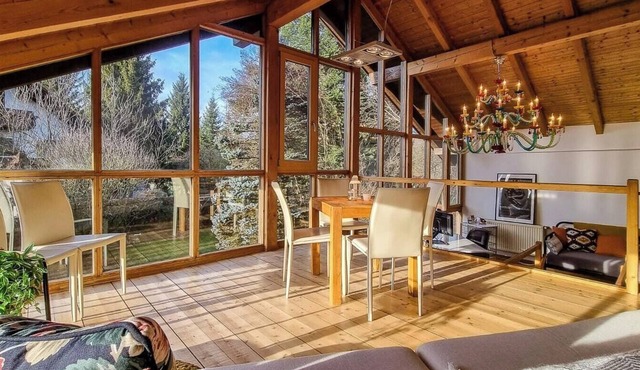Villa with split-level architecture by Ammersee
