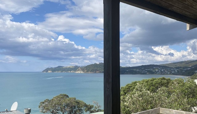Virtually beachfront family bach, secluded Ding Bay (Langs)