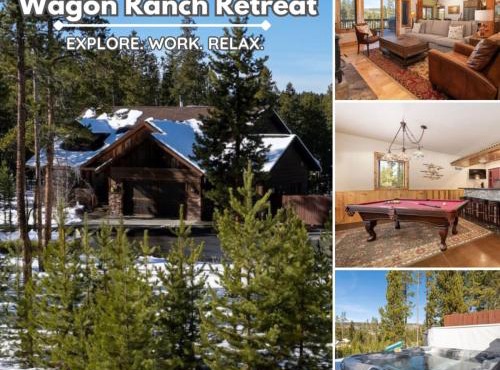 Wagon Ranch Ultimate Retreat Hot Tub Families