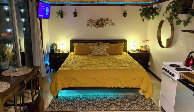 Waikiki Magic; Full Kitchen Studio Condo with WiFi, AC, Mountain & Canal Views