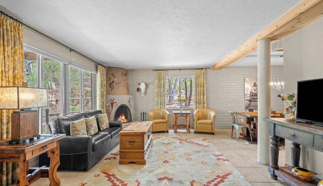 Walk Everywhere, Communal Pool, Kiva Fireplace