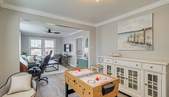 Walk to Broadkill Beach: Sleek Family Home w/Deck