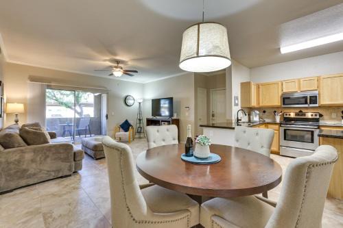 Walk to Papago Park: Central Condo w/Resort Perks