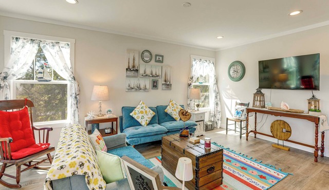 Walk to the Bay! Getaway Near Alligator River