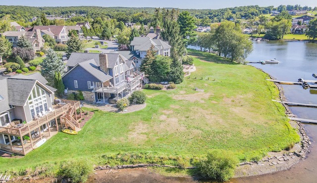 Walk to Wisp Slopes! Stunning Lakefront Home!
