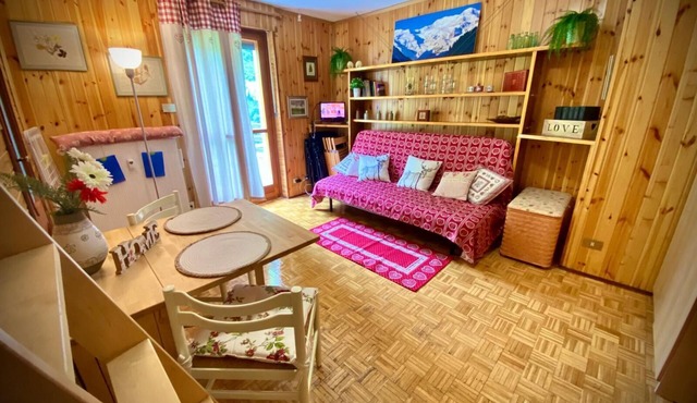 Warm & Charming with big Terrace - *Gressoney* Village -Ski & Mountain Trekking