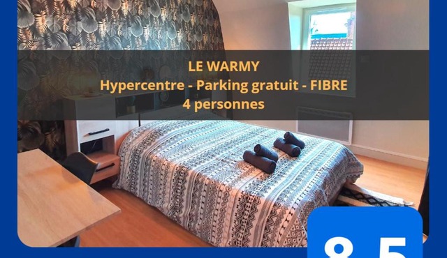 Warmy hypercenter free parking FIBRE - Douaisis Invest