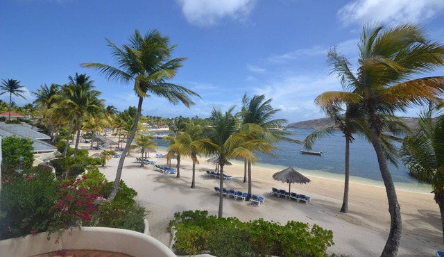 Water View & Beach Front villas at St. James Club Mamora Bay
