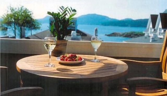 Water view! Luxury Port Suite - walk to cafes, shops, galleries & beaches.