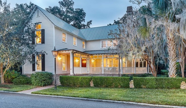 Water Views and Spacious Porch w/Fireplace