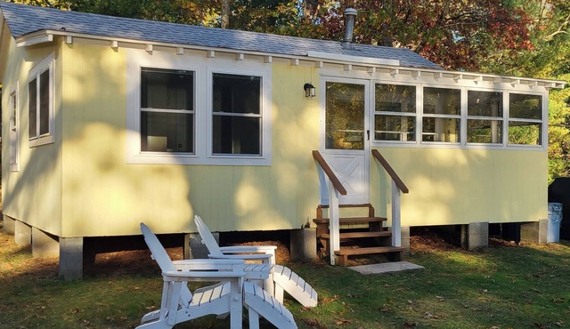 Waterfront 1-bedroom cabin on 11+ acre waterfront estate on beautiful Beach Pond