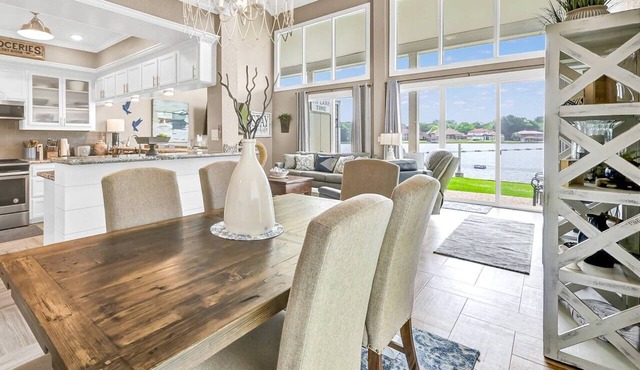 Waterfront | 2BR | Stunning Lake Views | Floor-to-Ceiling Windows | Fishing