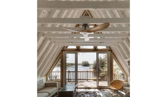 Waterfront A-frame in Muskoka