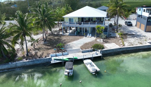 Waterfront Abaco Villa with Private Dock, Boat, Beach & Bonefishing