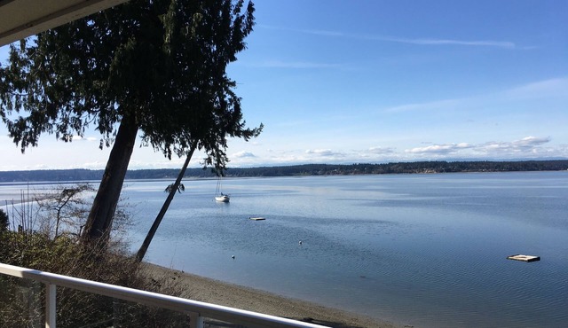 Waterfront Bliss with Panoramic Views, Beach Access, and Paddleboards!