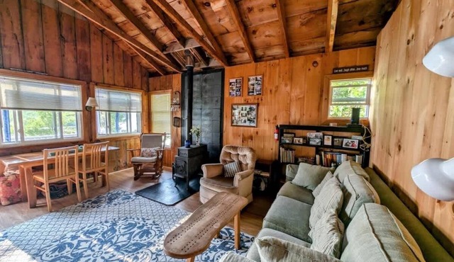 Waterfront Cabin with Kayaks & Fire Pit, 1 Dog ok