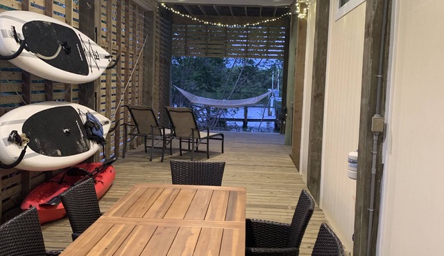 Waterfront, Gulf View, pool, tennis, pickleball, kayaks, SUP, dock