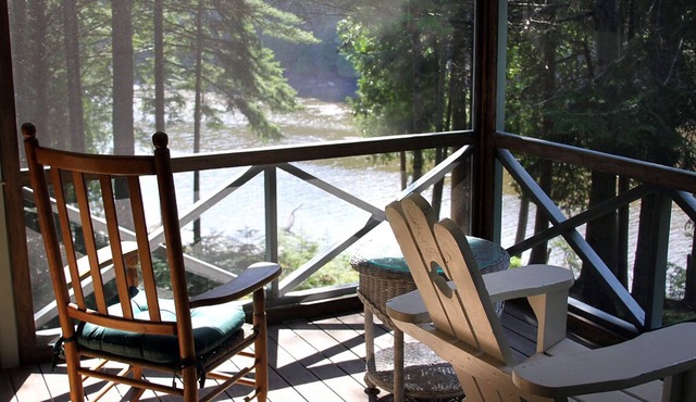 Waterfront home on scenic cove.