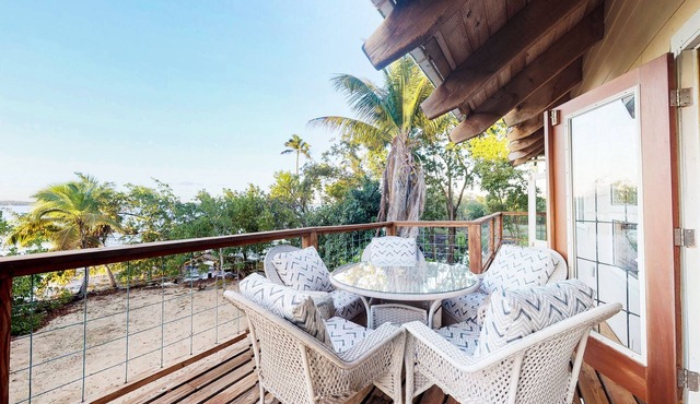 Waterfront Home with Ocean Views, Fishing Dock, Partial AC, & Strong WiFi