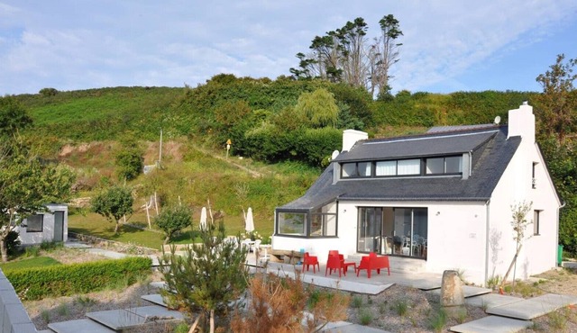 Waterfront house