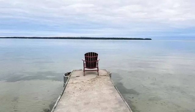 Waterfront on North Bay of Baileys Harbor