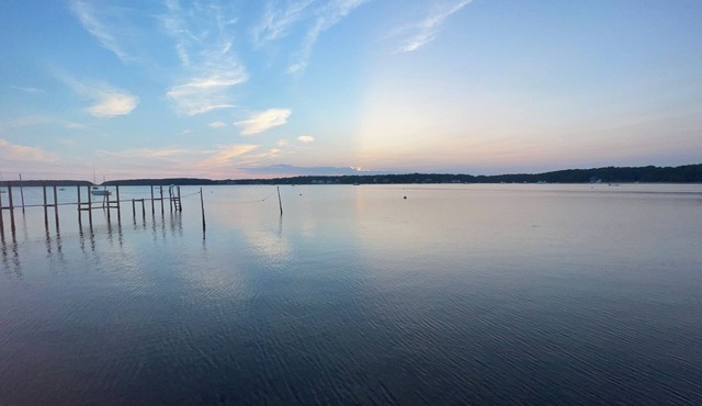 Waterfront on Waquoit Bay. 2.5 acre private. Sunsets, swim, kayaks, fish.