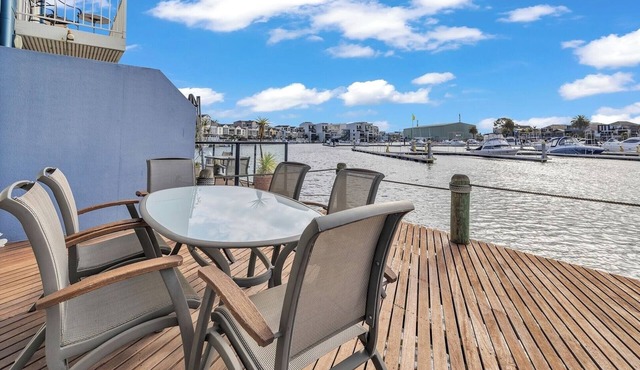 Waterfront Retreat with Balcony & Stunning Views