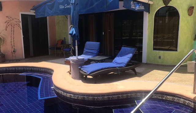Waterfront suite in upscale Barra