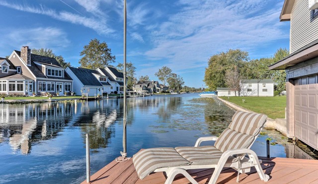 Waterfront Syracuse Home: Deck, Fire Pit & Kayaks