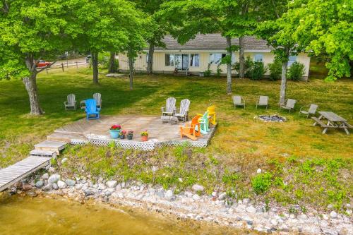 Waterfront Torch Lake Cottage w/Dock & Fire Pit!