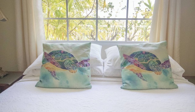 Waterfront tranquility: 3 Iguanas Villa- 1st floor Hibiscus Suite w rooftop pool