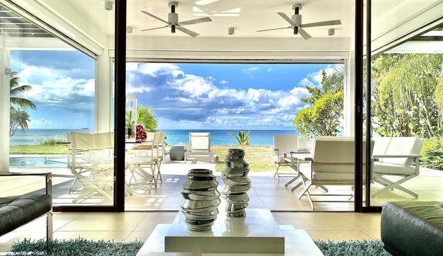 Waterfront Zenith Nevis Private Luxury Villa w 3rd, 4th, & 5th Bedroom Option.