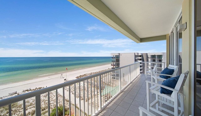 Waters Edge 603 ~ Direct Ocean Views ~ Top Floor ~ Beach Service