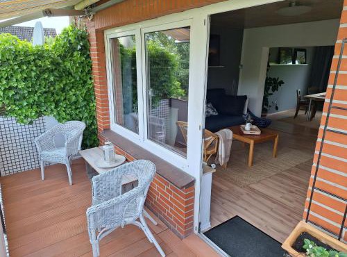 Weitblick mit Gemütlichkeit, Kaminofen und Sauna im Haus