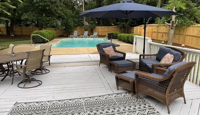Welcome home! Cozy, chic, comfort inspired. Holiday Ready #GatherPoolhouse!