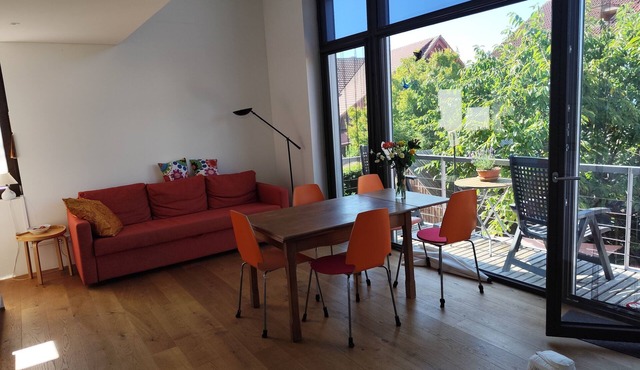 Welcome: Stylish, bright and loft-like vacation apartment near Lake Constance