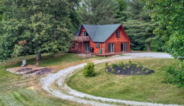 Welcome to Cascade Cabin, home to Indiana's most scenic waterfall.