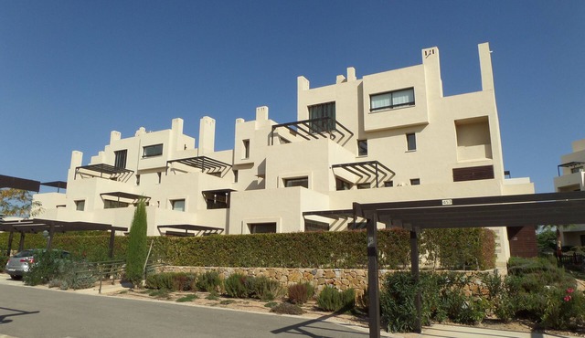 Well appointed first floor apartment with large wrap-round terrace.