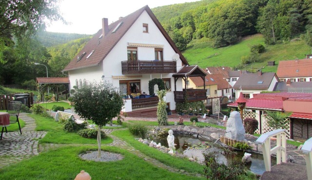 well-equipped apartment in a quiet forest location