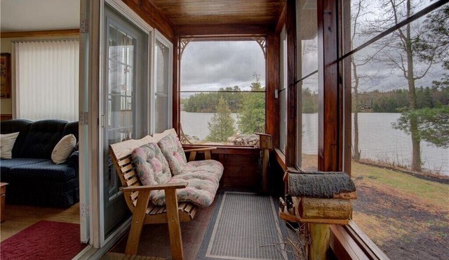 Well equipped bright family cottage . Amazing swimming, fishing and boating.