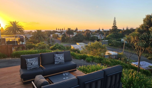 Well presented 2 bedroom property with fabulous views at Otaki Beach
