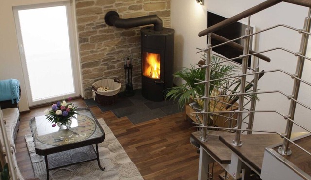 Wellness Relax Loft (70sqm) with integrated sauna, fireplace and private terrace
