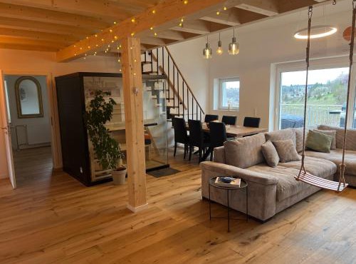 Wellnessoase! Sauna und Whirlpool mit Aussicht