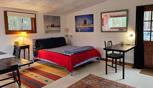 West Wing - a unique private space w/patio