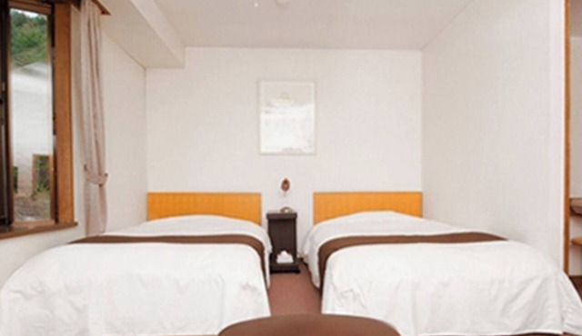 West Wing Westernstyle twin room Mountain view/Minamitsurugun Yamanashi