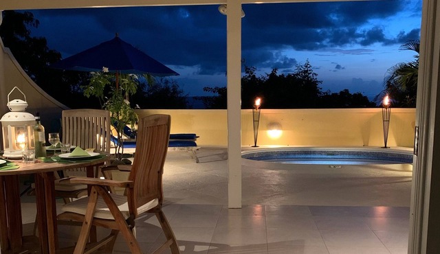 Westlook villa with Plunge Pool and Sea Views. No extra costs for room tax.