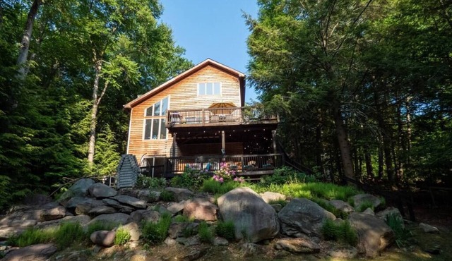 Whimsical Lakefront Chalet